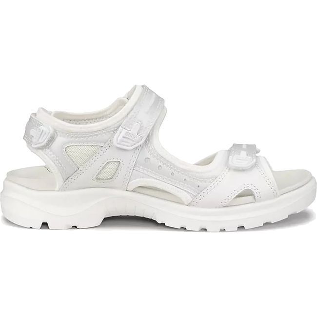 ECCO Women's Yucatan Sandal White/Iridescent 069563-60922