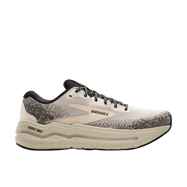 Brooks Men's Ghost Max 2 Running Shoe Pelican/Pelican/Black 110431-092