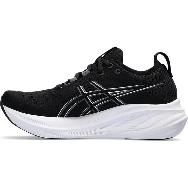 ASICS Women's Gel-Nimbus 26 Running Shoe Black/Graphite Grey 1012B601-001