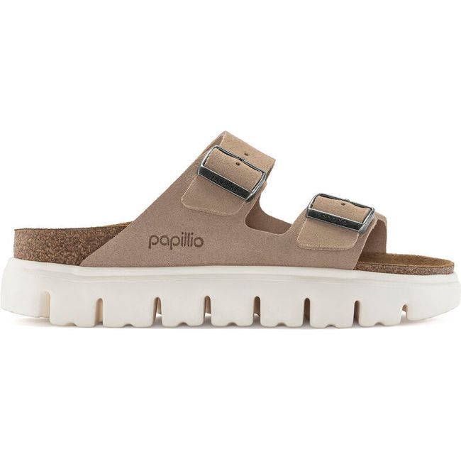 Birkenstock Women's Arizona Chunky Warm Sand Narrow Sandal 1024950