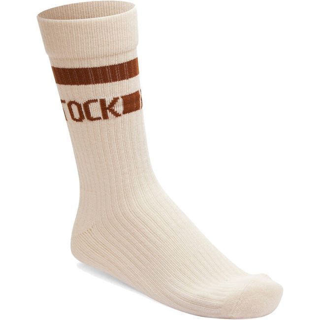 Birkenstock Unisex Cotton Tennis Sock Eggshell 1026209