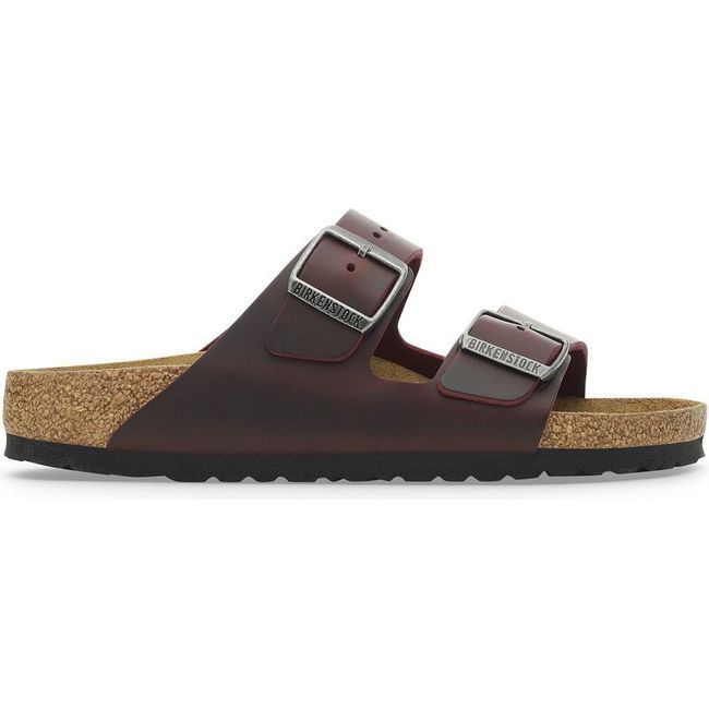 Birkenstock Women's Arizona Zinfandel Oiled Leather Narrow Sandal 1028011