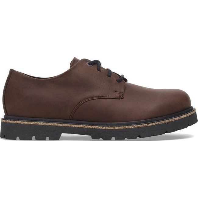 Birkenstock Men's Highwood Lace Low Oiled Leather Shoe Habana 1028903