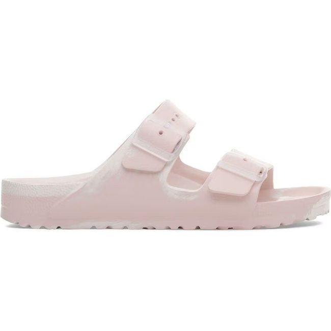 Lateral side of Bikenstock Women's Arizona EVA Narrow Sandal in light rose
