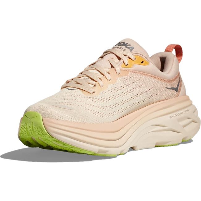 Hoka Women's Bondi 8 Running Shoe Cream/Vanilla 1127952-CMV