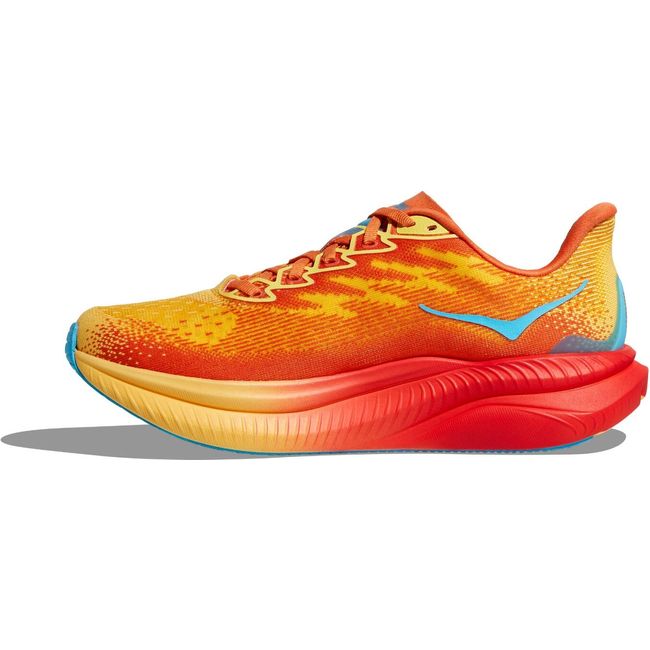 Hoka Men's Mach 6 Running Shoe Poppy/Squash 1147790-PYS