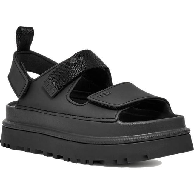 UGG Women's Goldenglow Platform Sandal Black 1152685-BLK