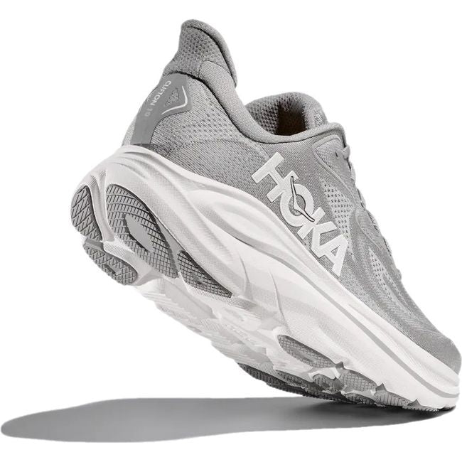 Heel angled up showing sole of Men&