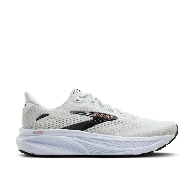 Lateral profile of Brooks Ghost 18 women&