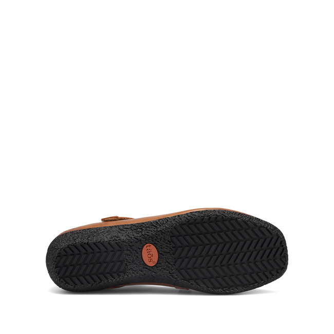 Outsole of the Taos Banter Mary Jane showing the black rubber tread