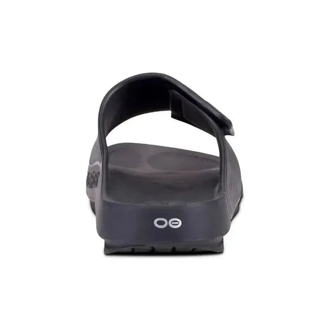 Oofos Unisex Ooahh Sport Flex Sandal Matte Black 1550MATBLK