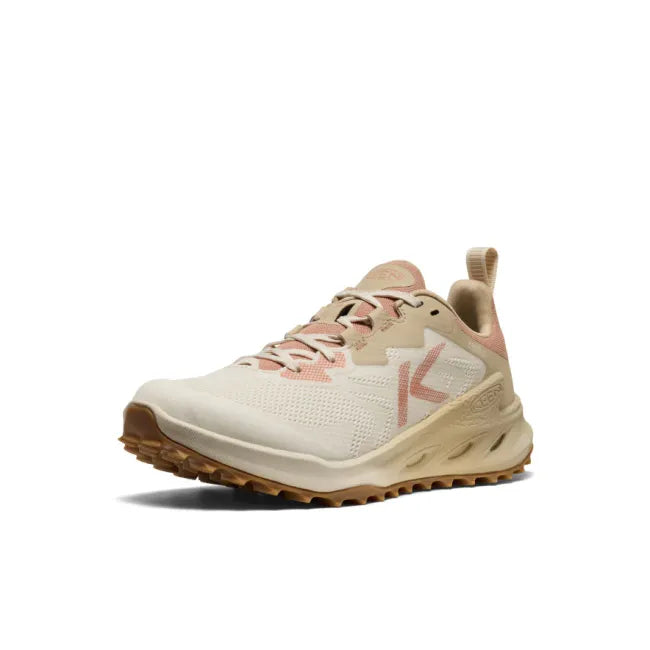 Front of birch cork beige KEEN Women's Zionic NXT Waterproof Hiking Shoe