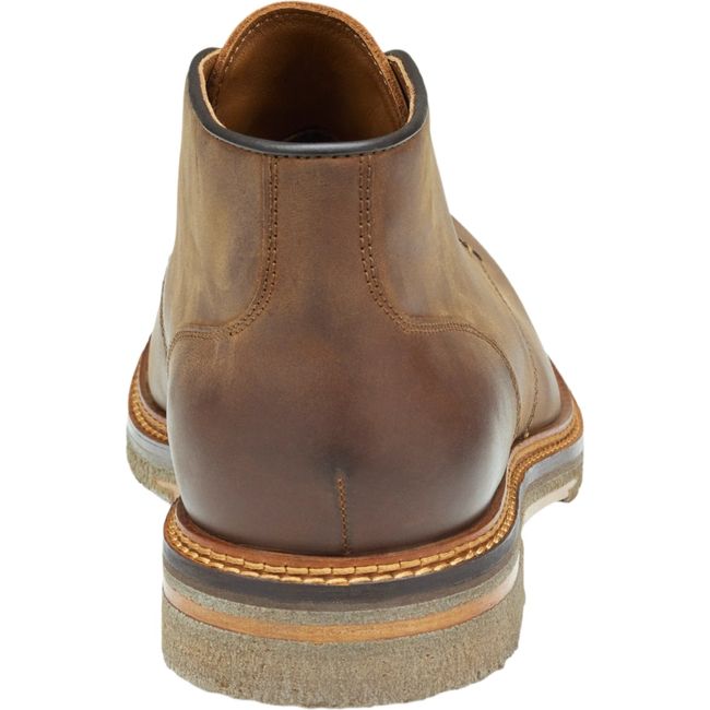 Johnston & Murphy Men's Calder Chukka Boot Brown Oiled Full Grain 20-7282