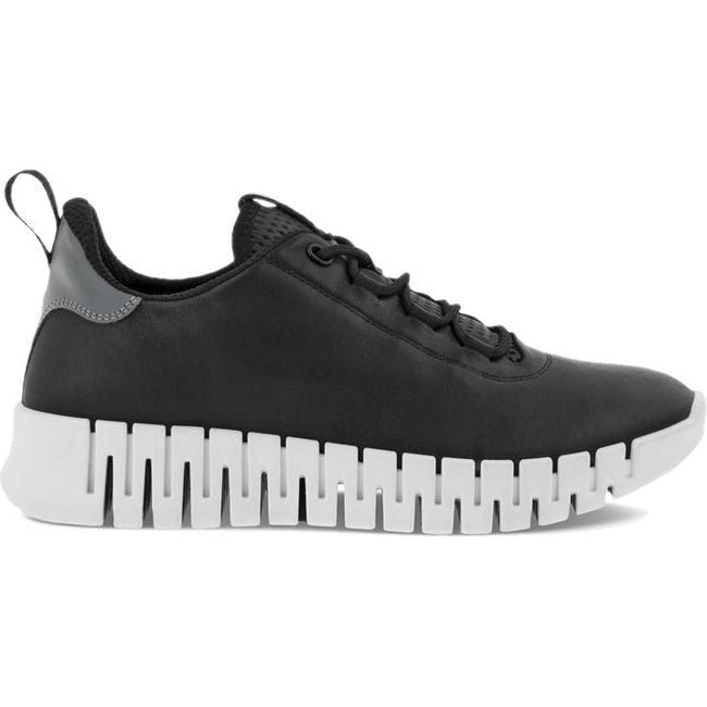 ECCO Women's GRUUV Sneaker Black/Light Grey 218203-60719