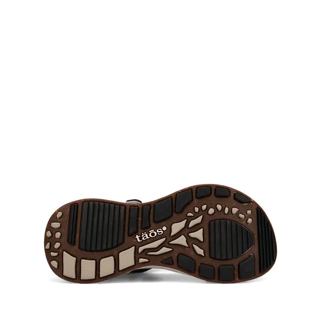 Rugged black sole of Women&
