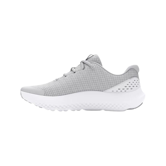 Under Armour Kids' Surge 4 Running Shoes HALO GRAY/WHITE/IRIDESCENT 3027108-100