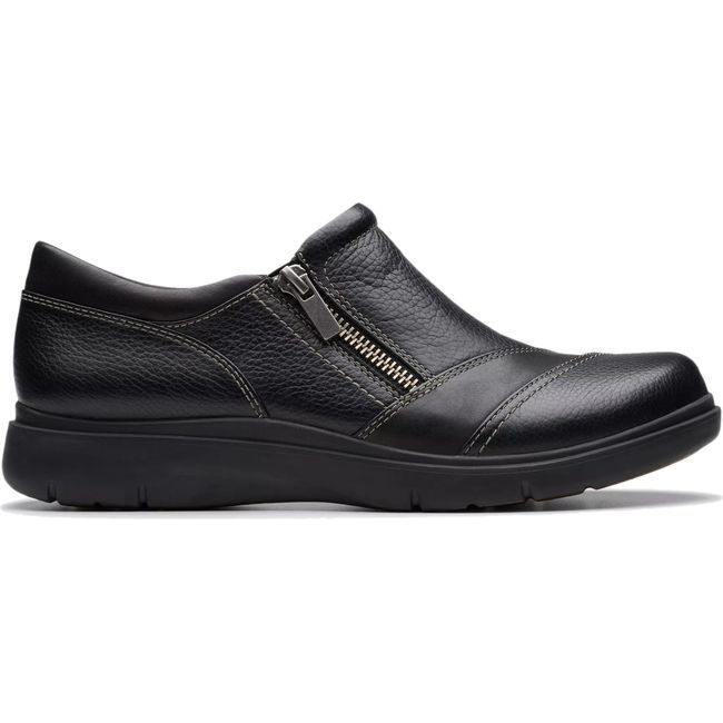 Clarks Women's Certina Pure Shoe Black Leather 26179816