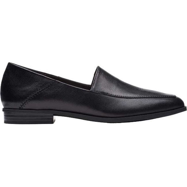 Clarks Women's Sarafyna Freva Loafer Black Leather 26174827