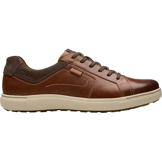 Clarks Men's Mapstone Lace Shoe Tan Leather 26176888