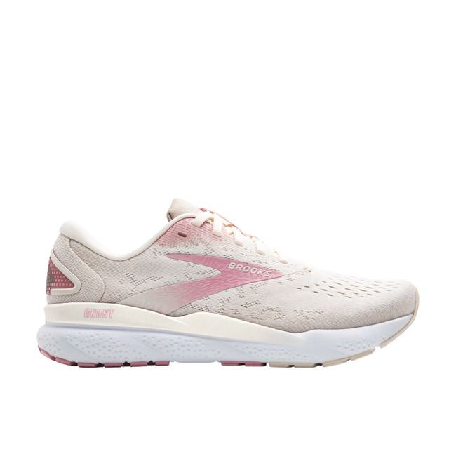 Brooks Women's Ghost 16 Running Shoe Coconut/Zephyr/White 120407-136