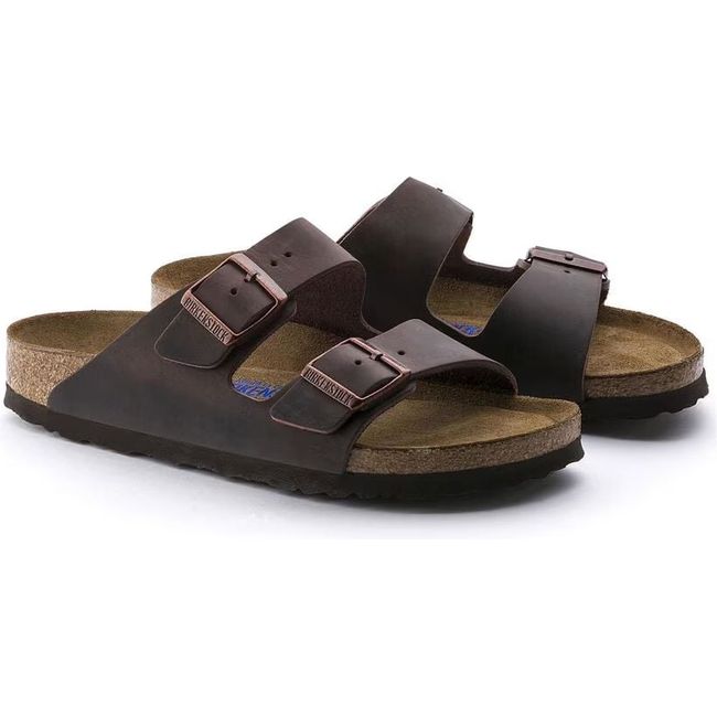 Birkenstock Unisex Arizona Soft Footbed Oiled Leather Sandal