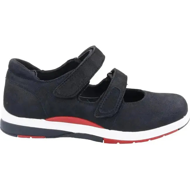 Drew Women's Discovery Shoe Black Microdot Leather 14798-16