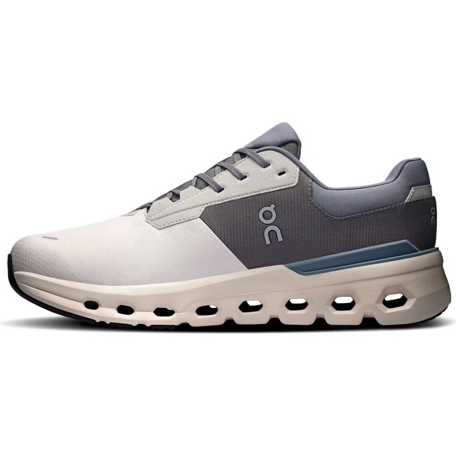 Medial of On Running Men's Cloudrunner 2 Waterproof Running Shoe in wolf gray