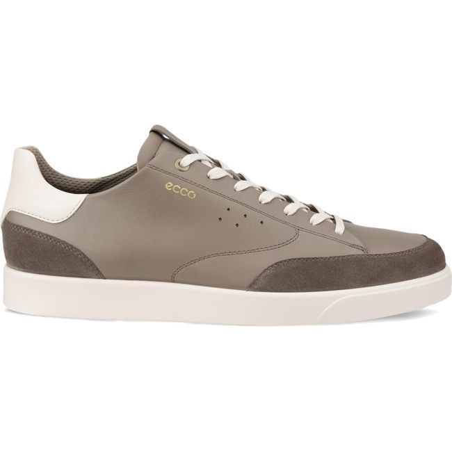 Ecco Men's Street Lite Luxe Sneaker  Dark Clay/Taupe/Limestone 521394-60798