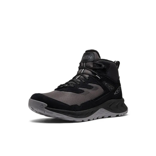 Front angled view of Keen Men's Hightrail Polar Waterproof Hiking Boot
