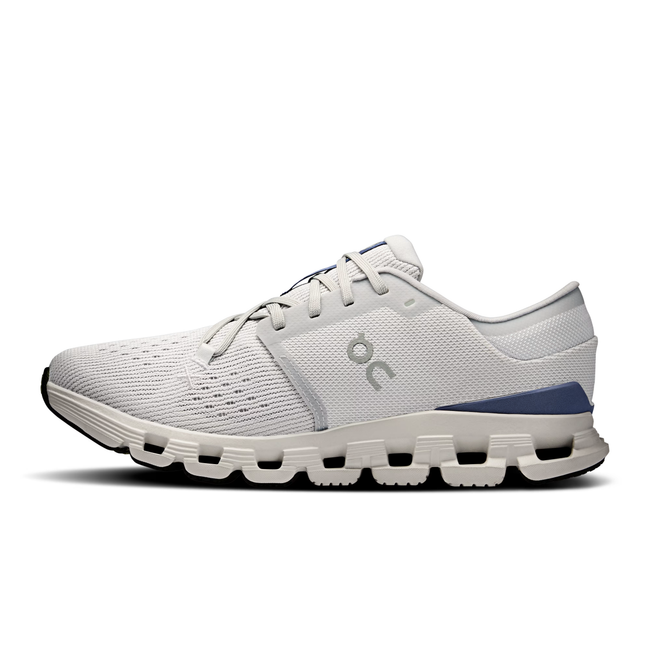 Medial side of On Running Women's Cloud X 4 Cross Training Shoe in Lavender Acai