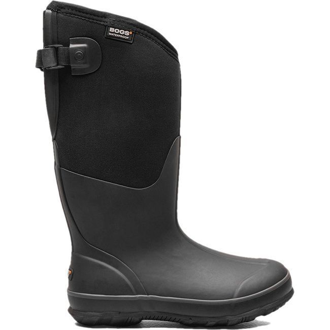 Bogs Women's Classic Tall Adjustable Calf Waterproof Boot Black 72851-001