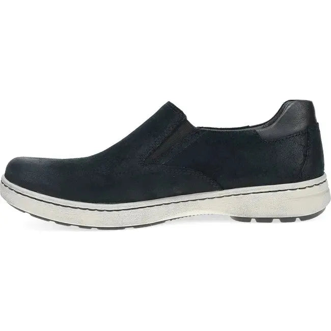 Dansko Men's Trent Sneaker Black Burnished Suede 8905471000