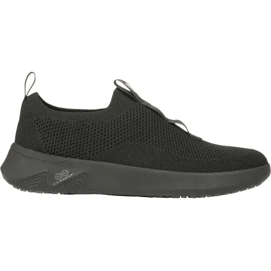 Vionic Women's Advance Slip On Shoe Black/Black Knit I6593F1001