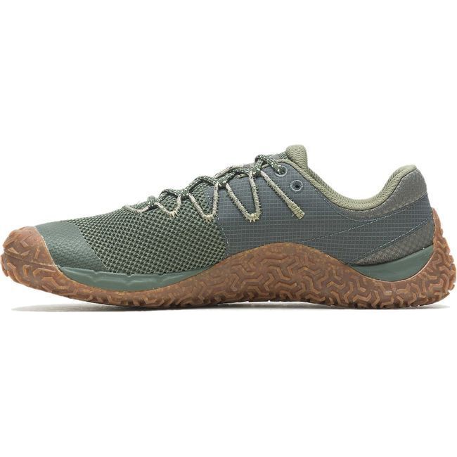 Merrell Men's Trail Glove 7 Running Shoe Pine/Gum J067655