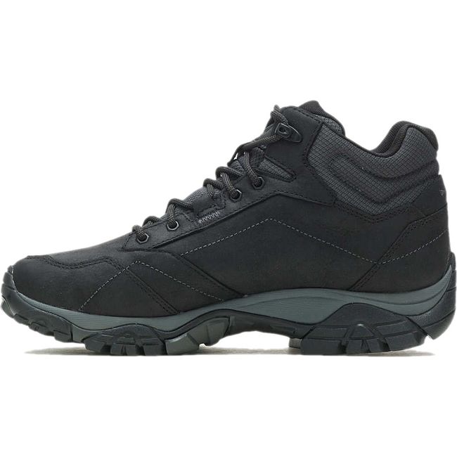 Merrell Men's Moab Adventure Mid Waterproof Hiking Shoe Black J91815