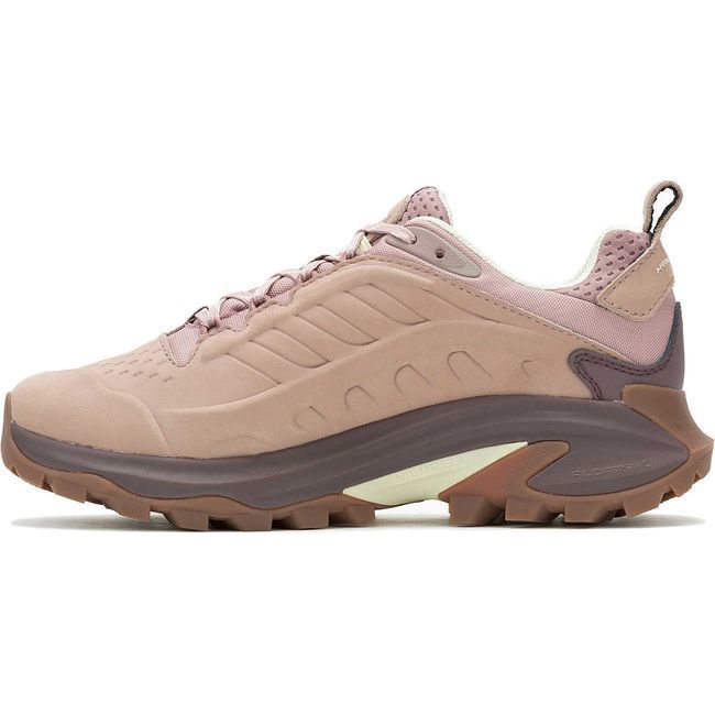 Merrell Women's Moab Speed 2 Leather Waterproof Hiking Shoe Adobe Rose J038226