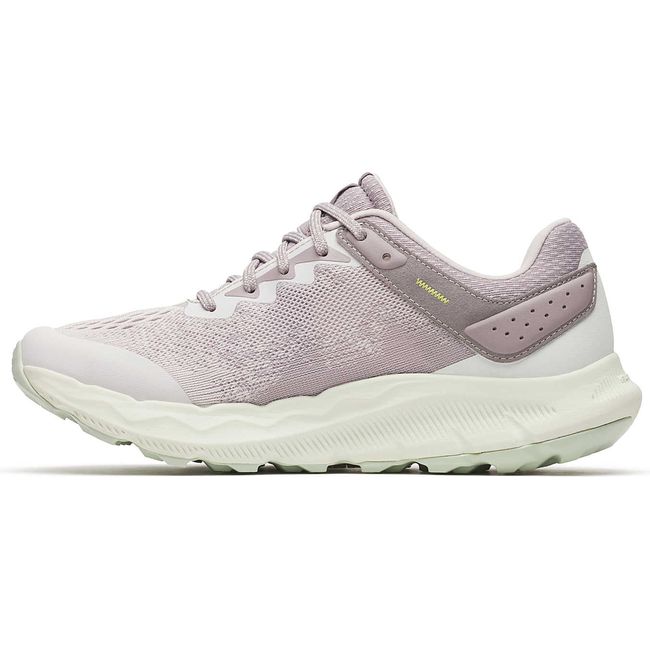 Medial side of Merrell Women's Antora 4 Trail Running Shoe in Lilac Mist