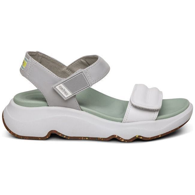 Aetrex Women's Whit Sport Sandal Mint White SS301W