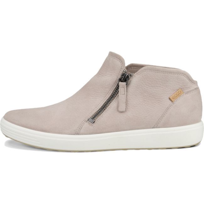 ECCO Women's Soft 7 Low Bootie GREY ROSE 43024302386