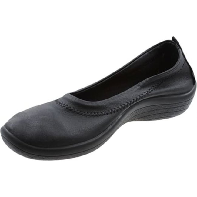 Arcopedico Women's Guaja Ballet Flat Gin Black 4596-J65
