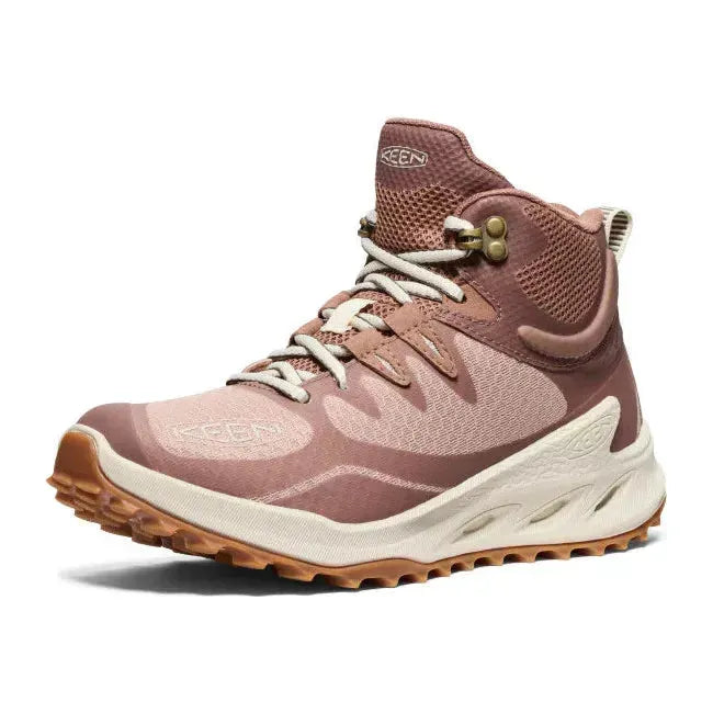 Keen Women's Zionic Waterproof Hiking Boot Warm Taupe/Birch 1029788