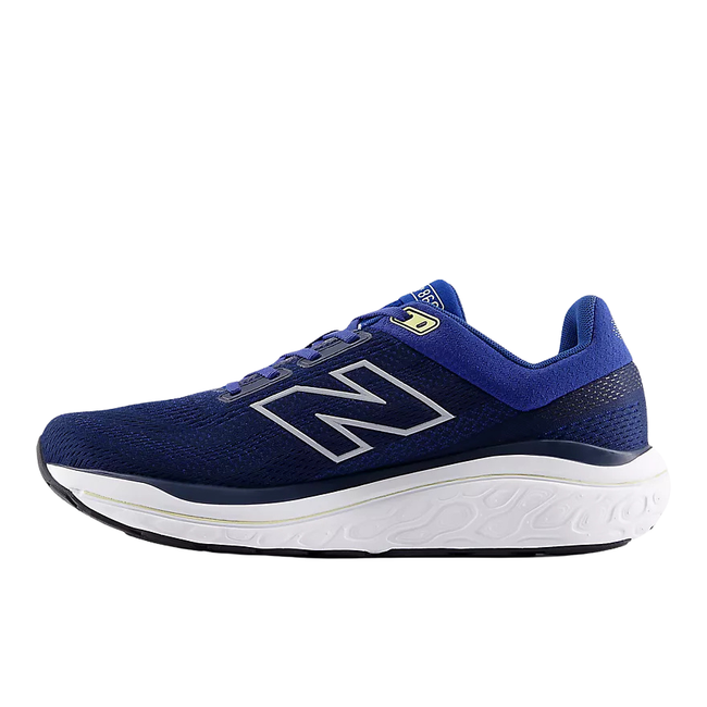 Medial side of New Balance Men's Fresh Foam X 860 V14 Running Shoe in Galaxy Blue