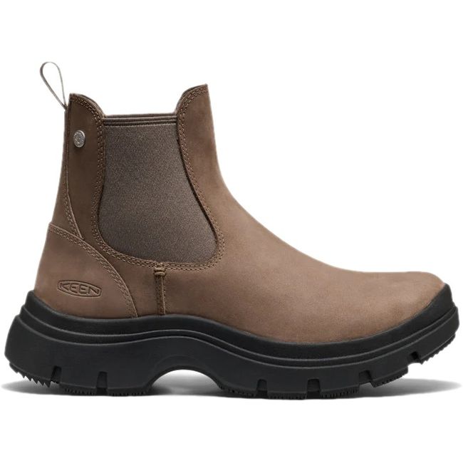 Lateral side of brindle brown and black Women&
