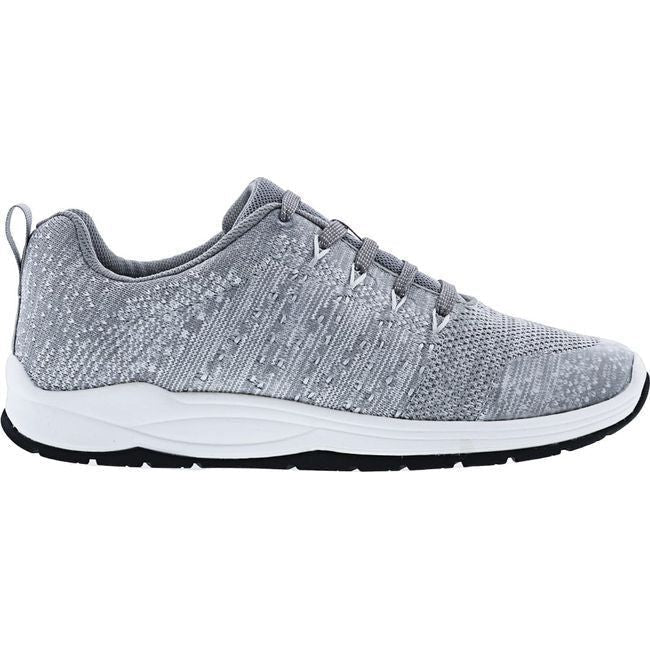 Drew Women's Galaxy Shoe Grey/White Stretch Knit Fabric 10826-43