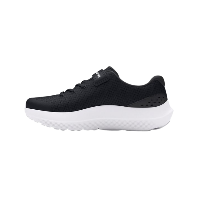 Under Armour Kids' Surge 4 AC Running Shoes Black/Anthracite/White 3027104-001