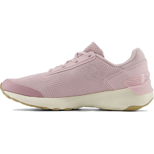 Medial side of New Balance Big Kids' Fresh Foam 1440 V1 Running Shoe in Twilight Haze Pink