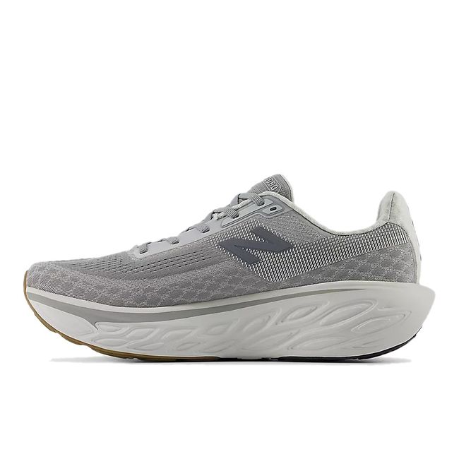 Medial side of New Balance Men's 1080 V14 Running Shoe in grey matter
