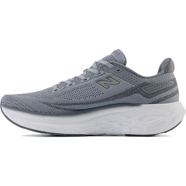 New Balance Men's Fresh Foam 1080 V13 Running Shoe STEEL/TITANIUM/WHITE M1080G13