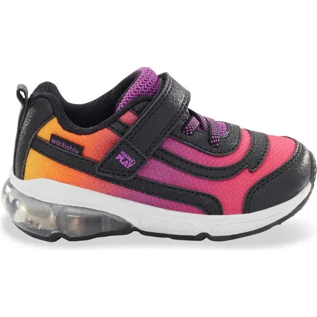 Stride Rite Kids' Made2Play Light Up Surge Bounce Sneaker Sunset BG037103