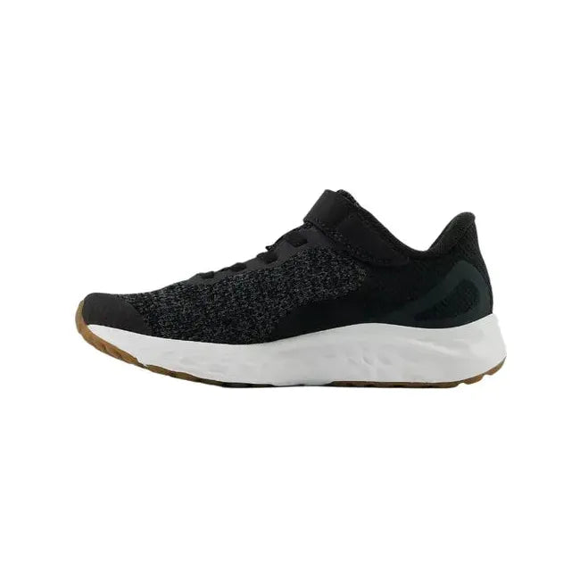 New Balance Kids' Fresh Foam Arishi V4 Running Shoe Black/Phantom PAARIAB4